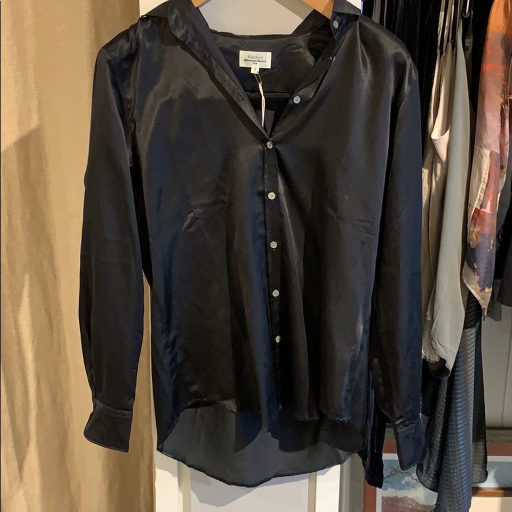 Hartford Cotton/Silk Button Down
